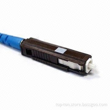 MU Fiber-optic Connector, Single Mode (PC or APC), Multi-mode Boot Type of 0.9, 2.0 and 3.0mm